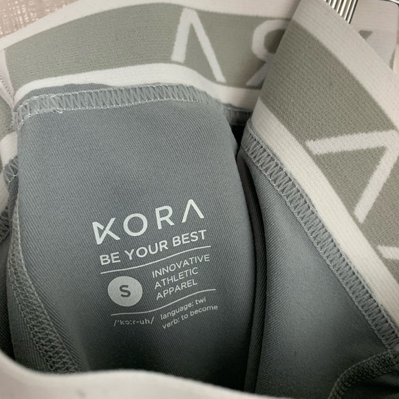 Acta Wear (Kora) Power Leggings Yoga Light Gray - Picture 6 of 6